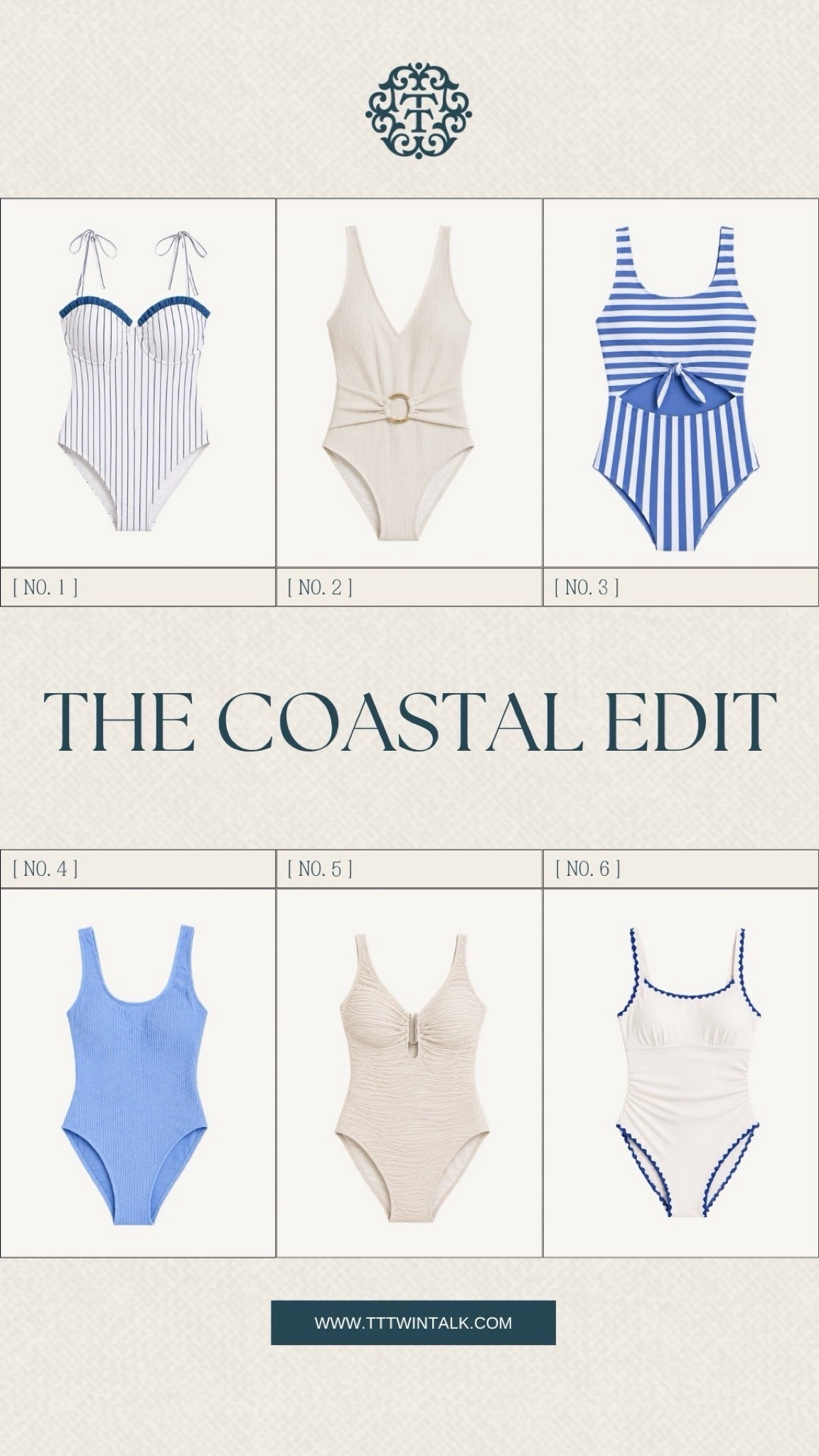 If you’re loving a coastal-inspired look this season, these swimsuits are such great finds for summer. The blue stripes, neutral tones, and classic details feel fresh and easy to wear. These are the kinds of styles that never go out of fashion and work for so many beach and pool days ahead.

#LTKSwim #LTKMidsize #LTKOver40