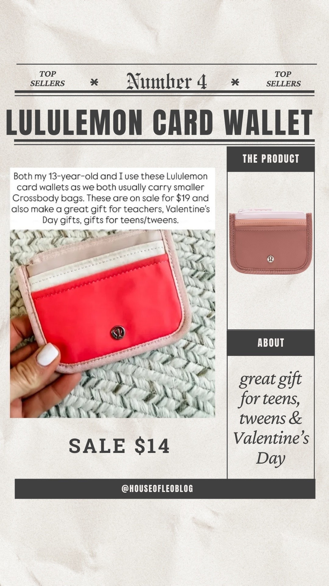 Card wallet, wallet. Lululemon sale. Valentine’s Day gift ideas. Gifts for teens, gifts for tweens.

#LTKValentine #LTKSaleAlert