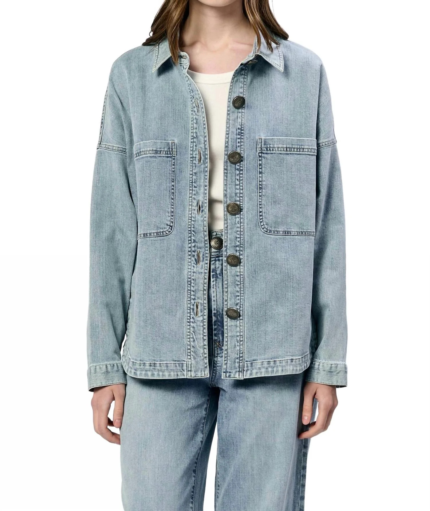 Gina Long Sleeves Pocket Jacket In Zurie | Shop Simon