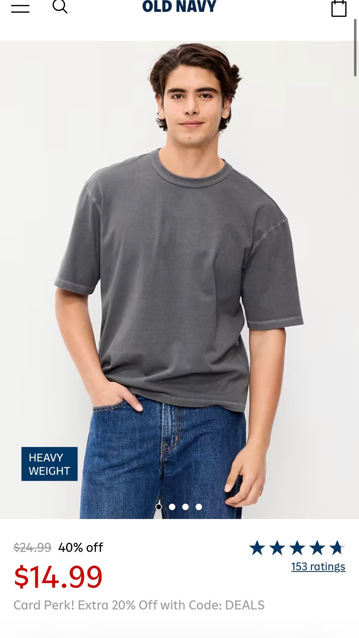 Here’s a dupe of the heavy weight tee from Abercrombie! The old navy one is so good and 1/4 the price 

#LTKootd #LTKgrwm #LTKMens