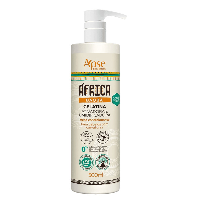 Apse Cosmetics África Baobá
        
            
                 - Gelatina Ativadora 500ml | Beleza Na Web (BR)