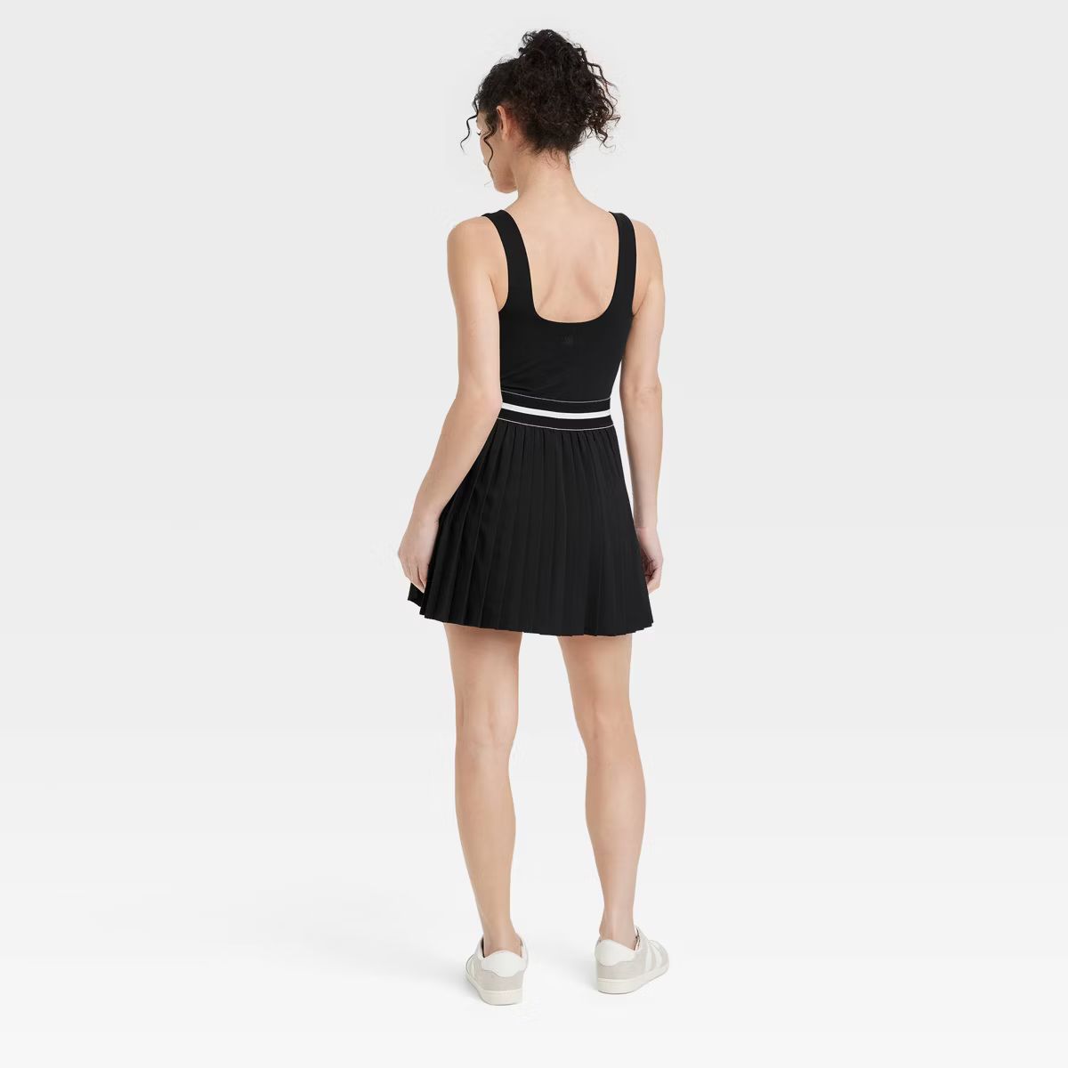 Women's Pleated Active Dress - All In Motion™ Black L | Target