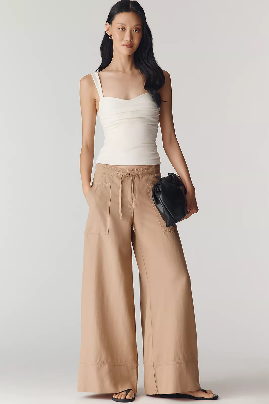 By Anthropologie The A-Line Wide Leg Trousers | Anthropologie (US)