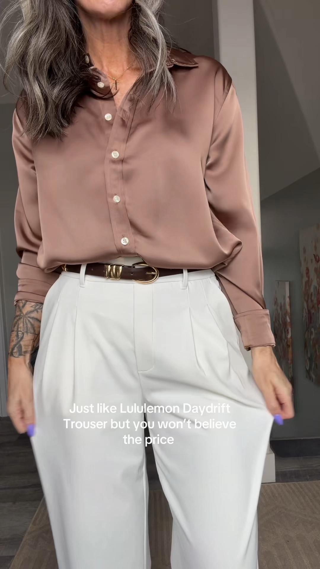 Looks like Lululemon trouser for a fraction of the price! Perfect for work and dressing up or down!

#LTKOver40 #LTKSeasonal #LTKfitnessgoals