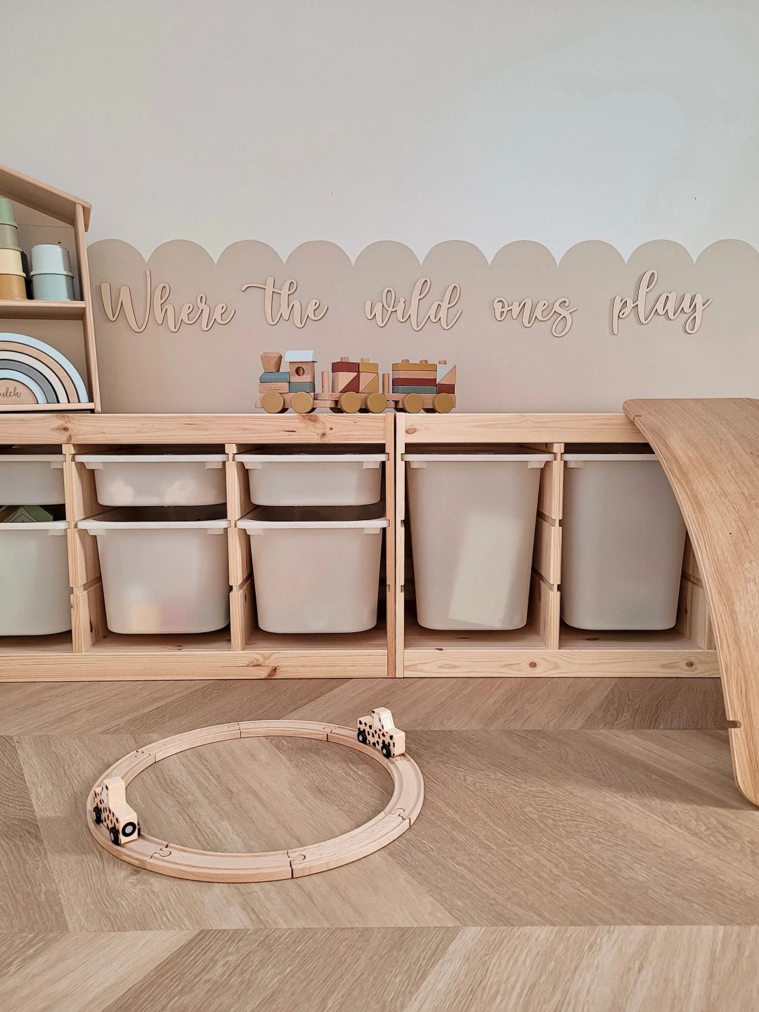 Where the wild ones play, wooden sign, wooden letters,Inschrift an der Wand,nursery,kinderzimmer ... | Etsy (US)