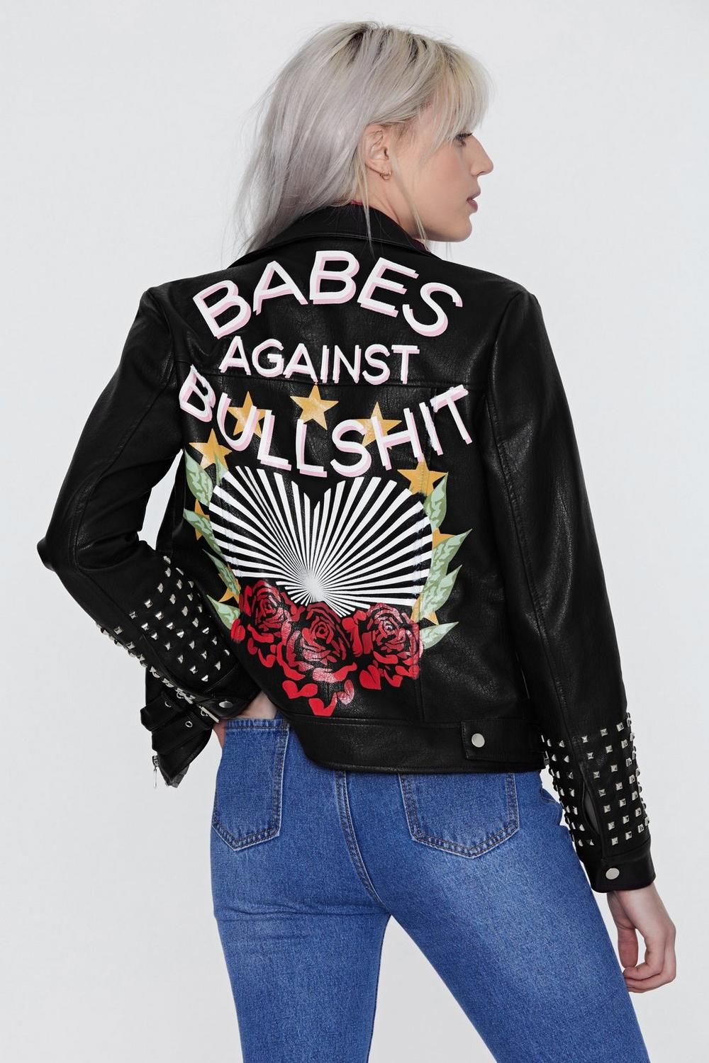 Nasty Gal x Jaydee Blanca Vegan Leather Moto Jacket | NastyGal (US & CA)
