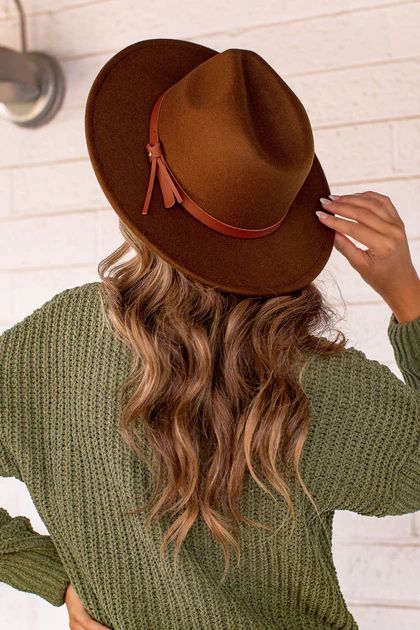 Olivia Rust Panama Hat | Shop Priceless