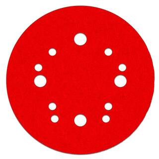 5 in. 120-Grit Universal Hole Random Orbital Sanding Disc with Hook and Lock Backing (15-Pack) | The Home Depot