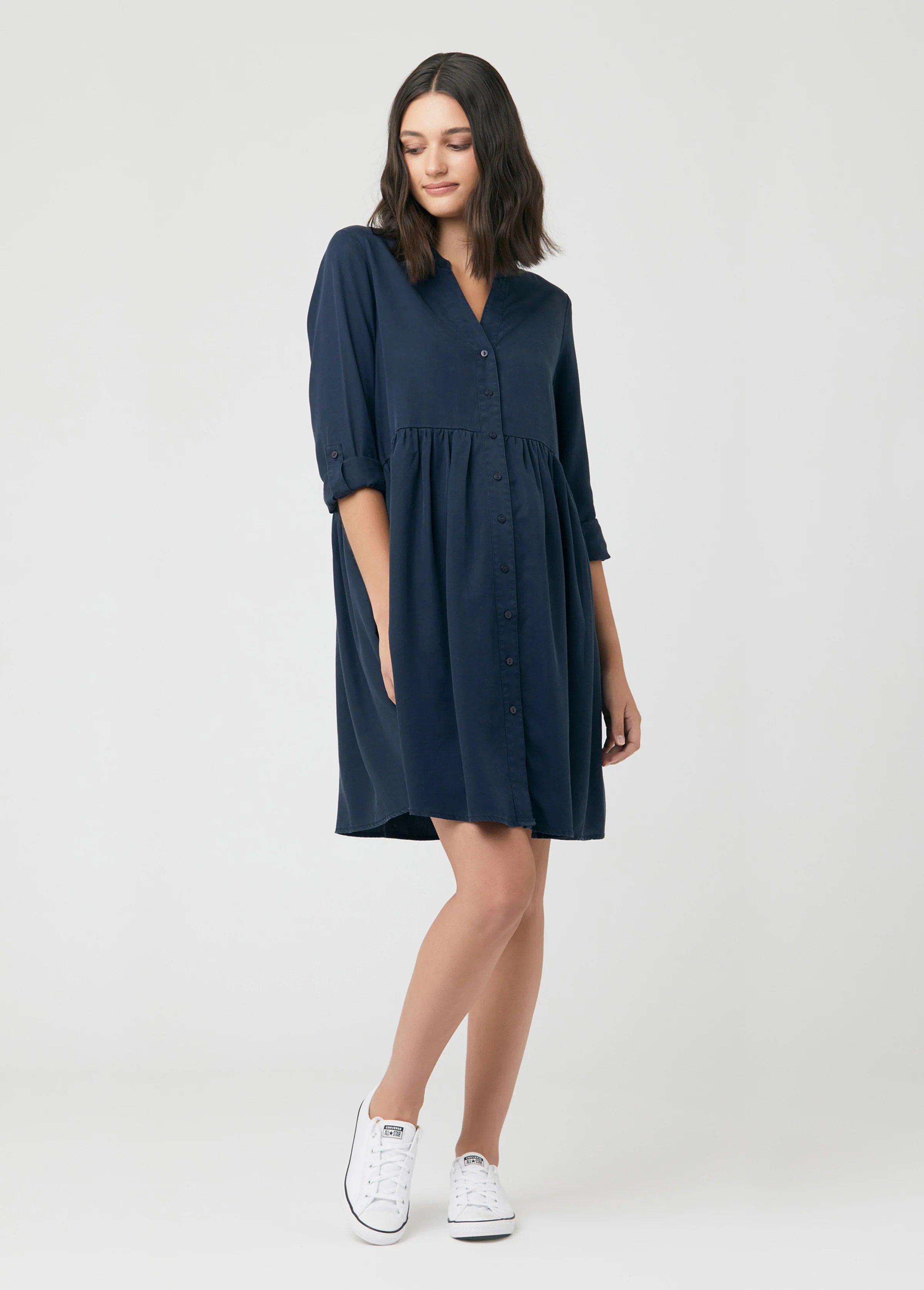 Demi Tencel Dress | Ingrid & Isabel