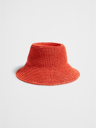 Straw Bucket Hat | Banana Republic Factory