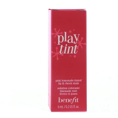 Benefit Play Tint Pink Lemonade Tinted Lip & Cheek Stain, 0.2 oz | Walmart (US)
