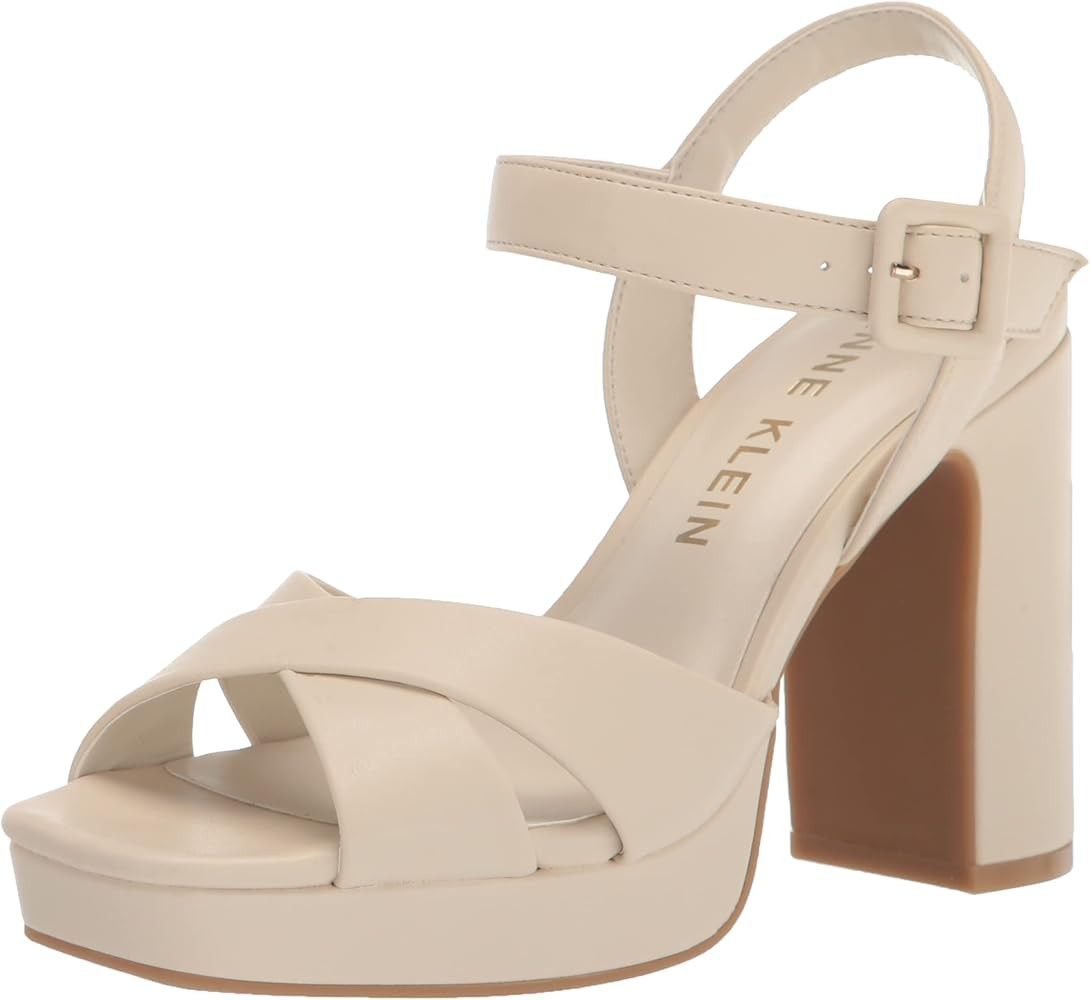 Anne Klein Women's Zena Heeled Sandal | Amazon (US)