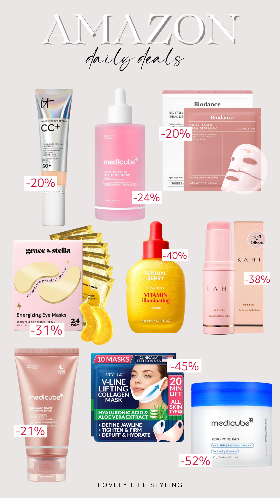 Amazon Daily Deals 🧼💄 

 #LTKselfcare #LTKSaleAlert #LTKBeauty