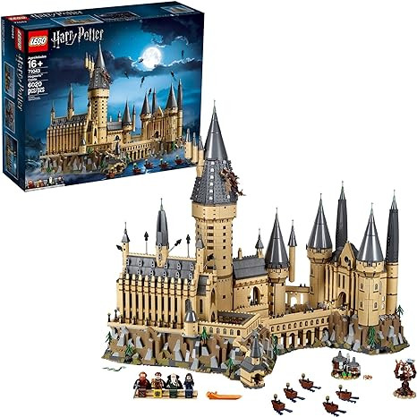 LEGO Harry Potter Hogwarts Castle 71043 Building Set - Model Kit with Minifigures, Featuring Wand... | Amazon (US)