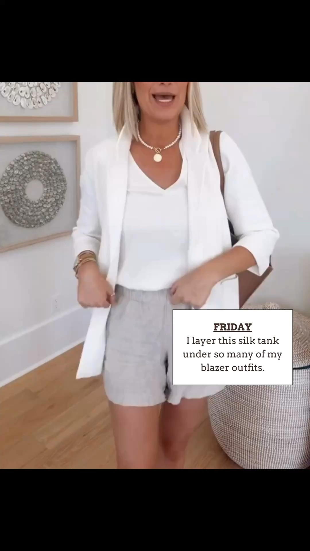 This silk tank can be layered in any cute outfit 🙌🏻🙌🏻

#LTKdayinmylife #LTKSeasonal #LTKWorkwear