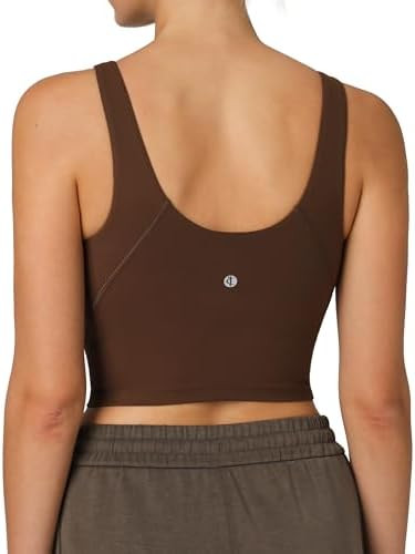 Colorfulkoala Dreamlux Womens Padded Sports Bra High Neck U-Back Yoga Running Workout Athletic Ta... | Amazon (US)