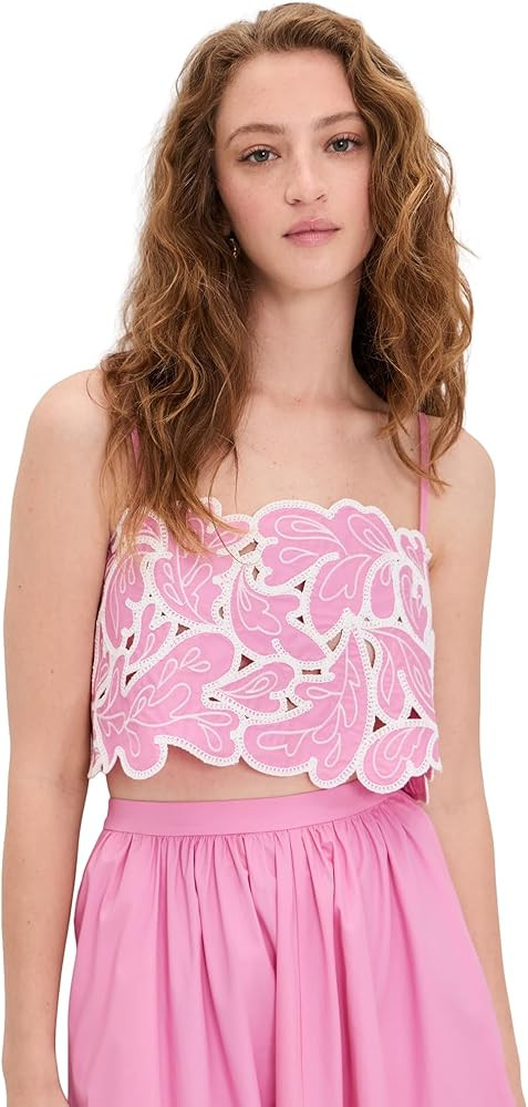 Cinq \u00e0 Sept Women's Paisley Bloom Ember Caterina Top | Amazon (US)