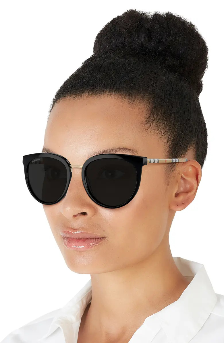 Burberry 54mm Round Sunglasses | Nordstrom | Nordstrom
