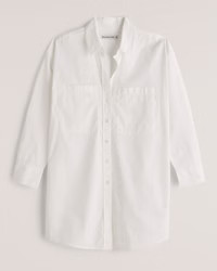 Women's Relaxed Poplin Shirt Dress | Women's Dresses & Jumpsuits | Abercrombie.com | Abercrombie & Fitch (US)