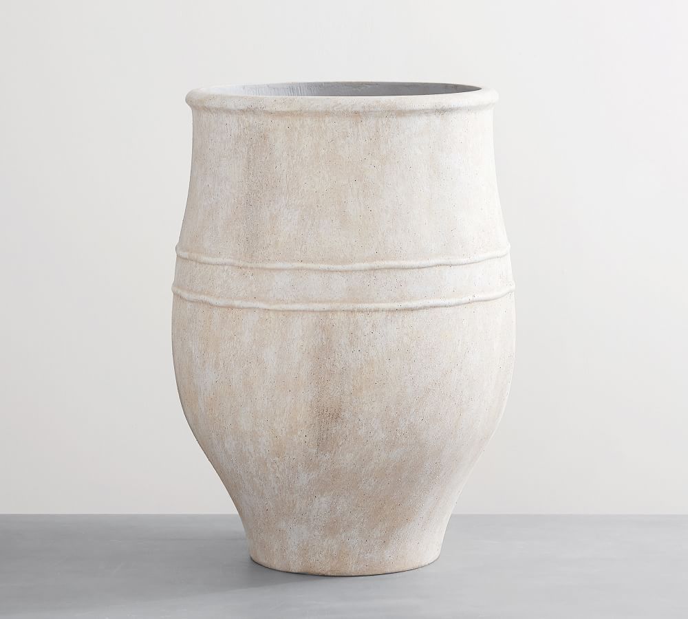 Sienna Cement Planters | Pottery Barn (US)