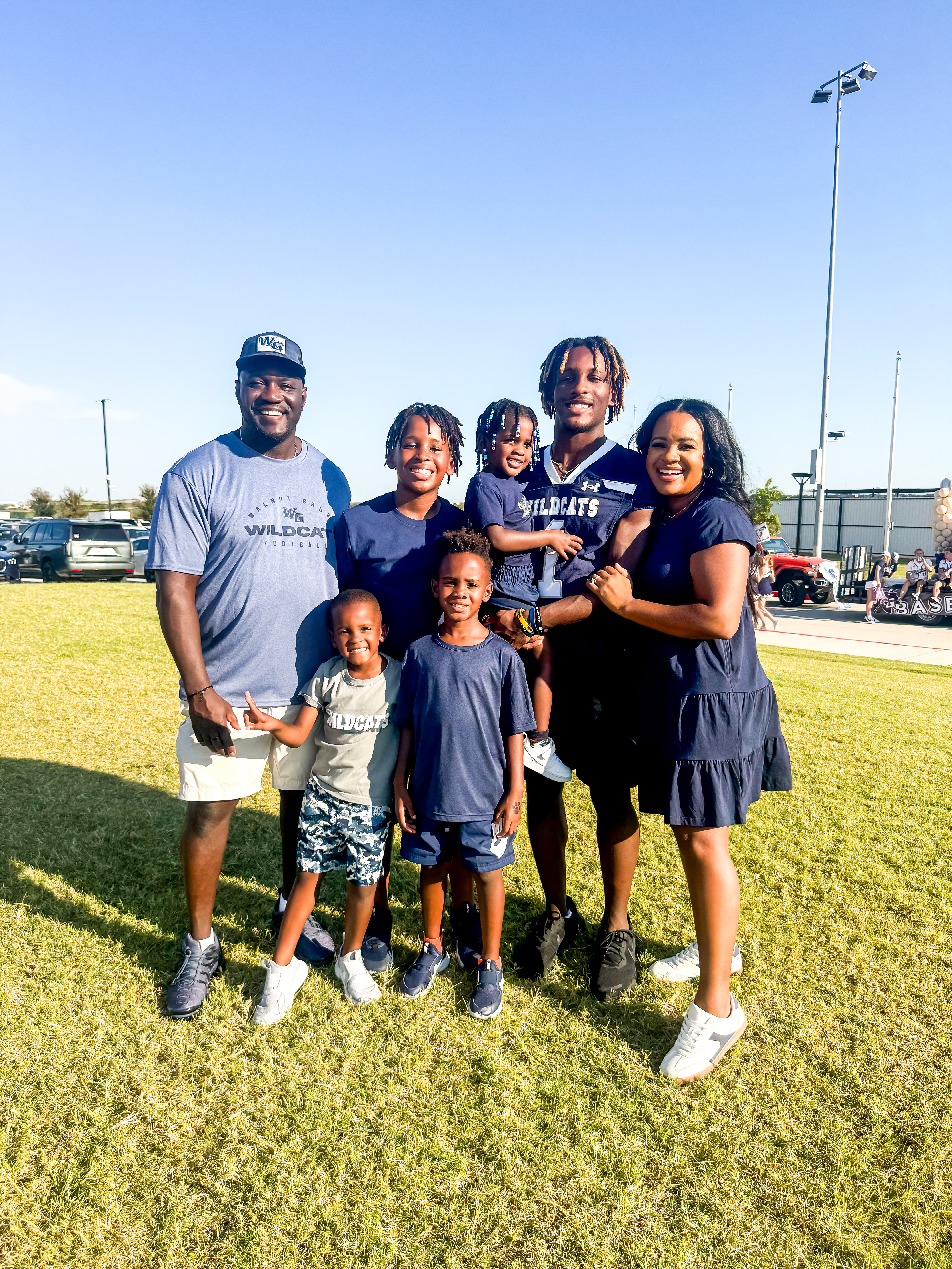 Biggest fans on and off the field 💙 

#WalmartPartner #WalmartFashion @WalmartFashion
 

#LTKStyleTip #LTKFamily #LTKShoeCrush