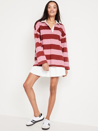 Oversized Rugby Polo | Old Navy (US)