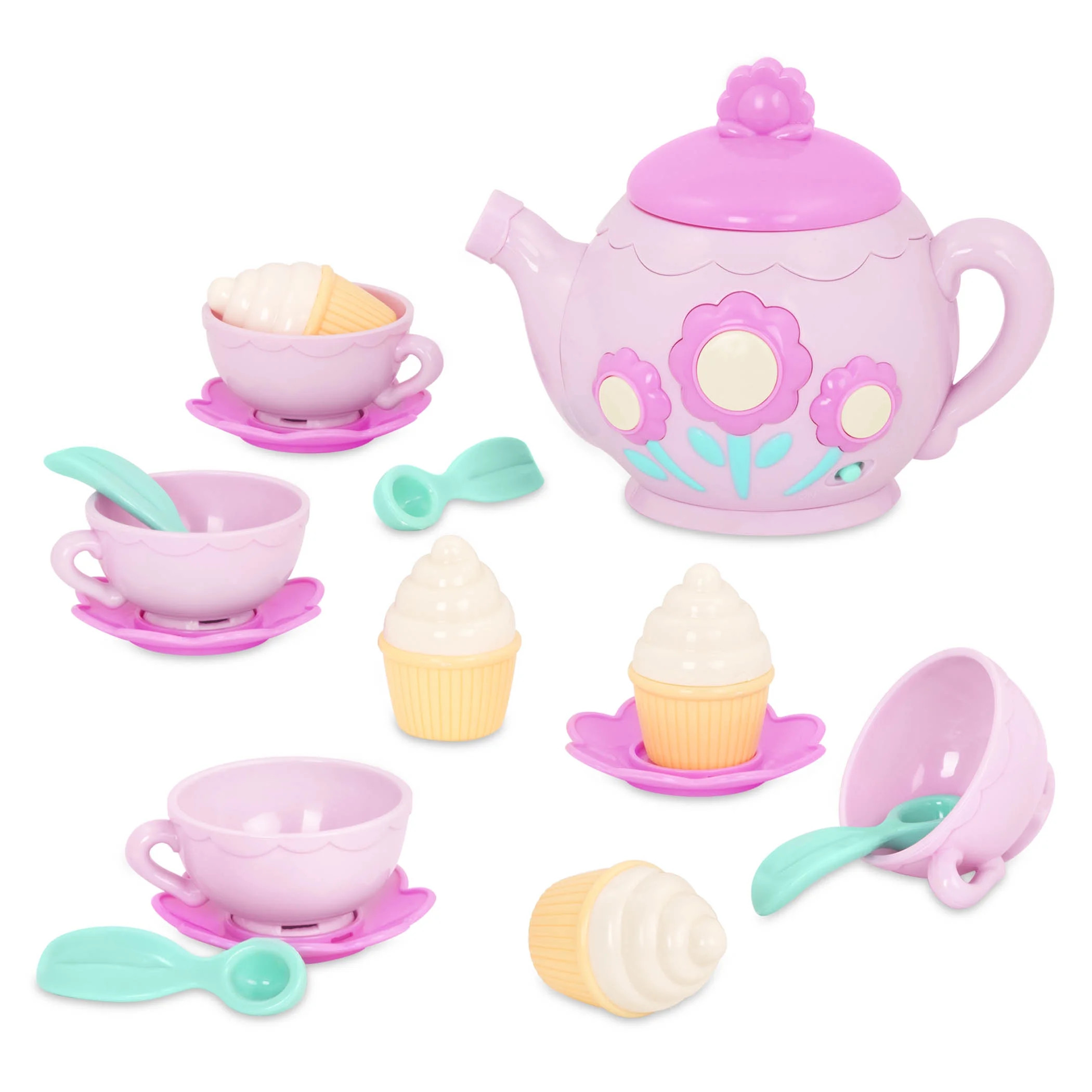 Battat La Dida Musical Tea Party Set with Cups Cupcakes, Toddler and Preschool Toys | Walmart (US)