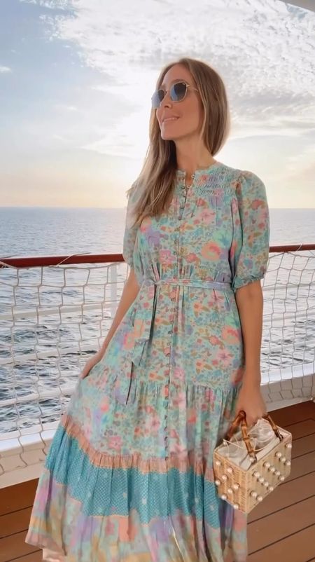 Spring Dress that is Feminine, Flowy, and beautiful. The fabric is very comfortable and the belt helps accentuates the waist. Fits true to size, I am wearing a size small. 



#LTKU #LTKstyletip #LTKSeasonal