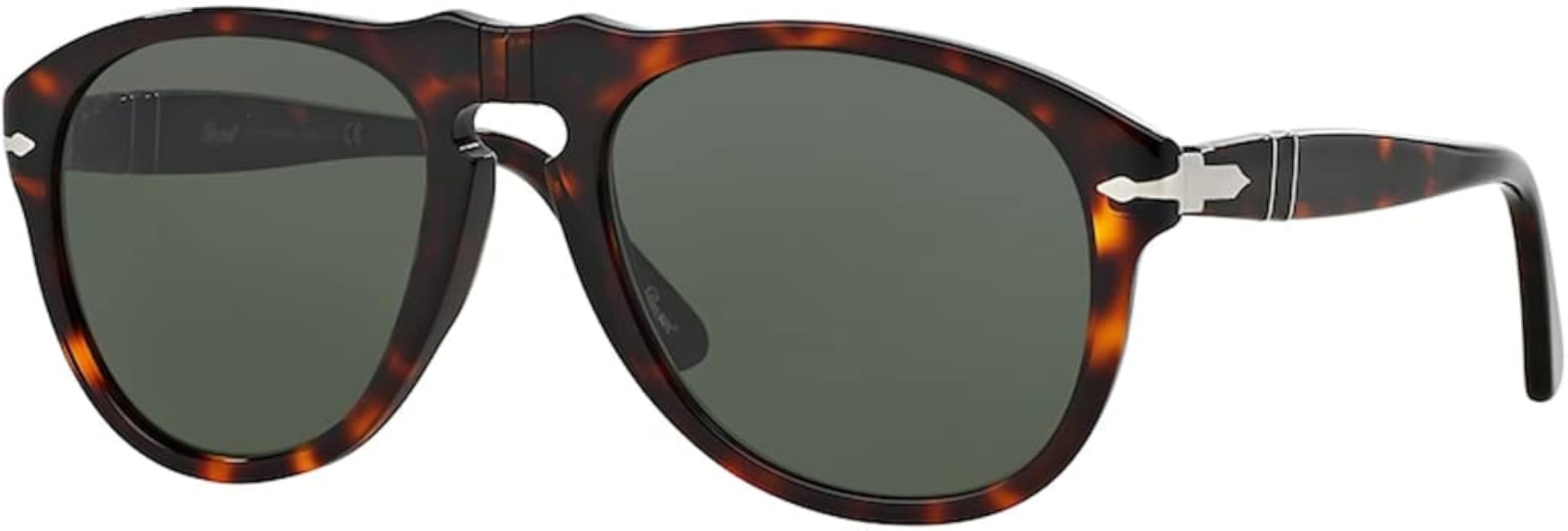 Persol PO0649 Aviator Sunglasses for Men + BUNDLE With Designer iWear Eyewear Kit | Amazon (US)