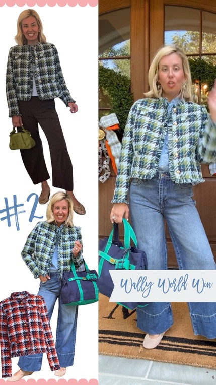 The cuteness of this outfit is over the top! I’m in xs jacket & top and size 2 jeans. 

#LTKSeasonal #LTKOver40 #LTKWorkwear
