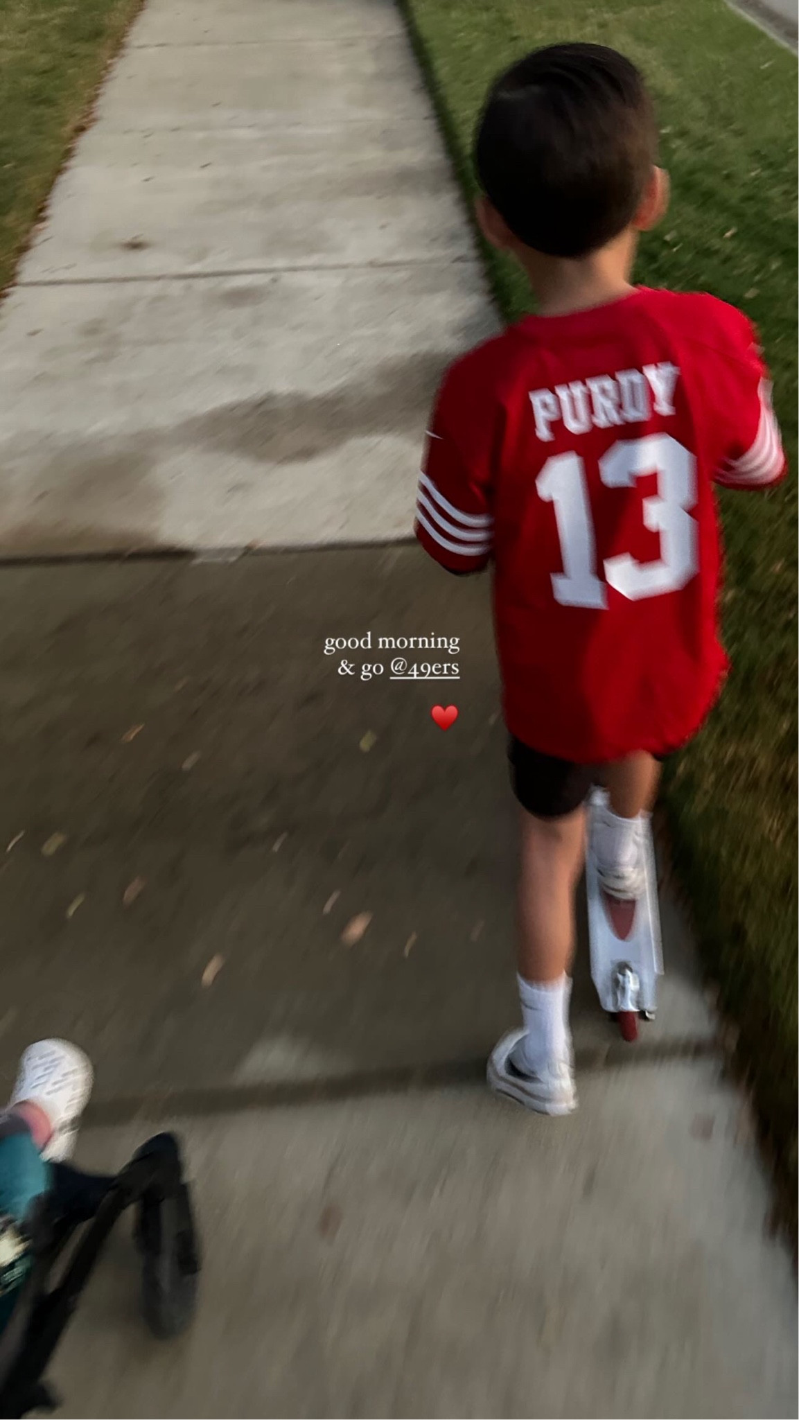 49er kids jersey 
♥️






@Morgan.Speiser 
game day outfit, 49ers jersey, kids jersey, niner gear, fall outfit, kids clothes, family jerseys. 

#LTKHalloween #LTKSeasonal #LTKGiftGuide