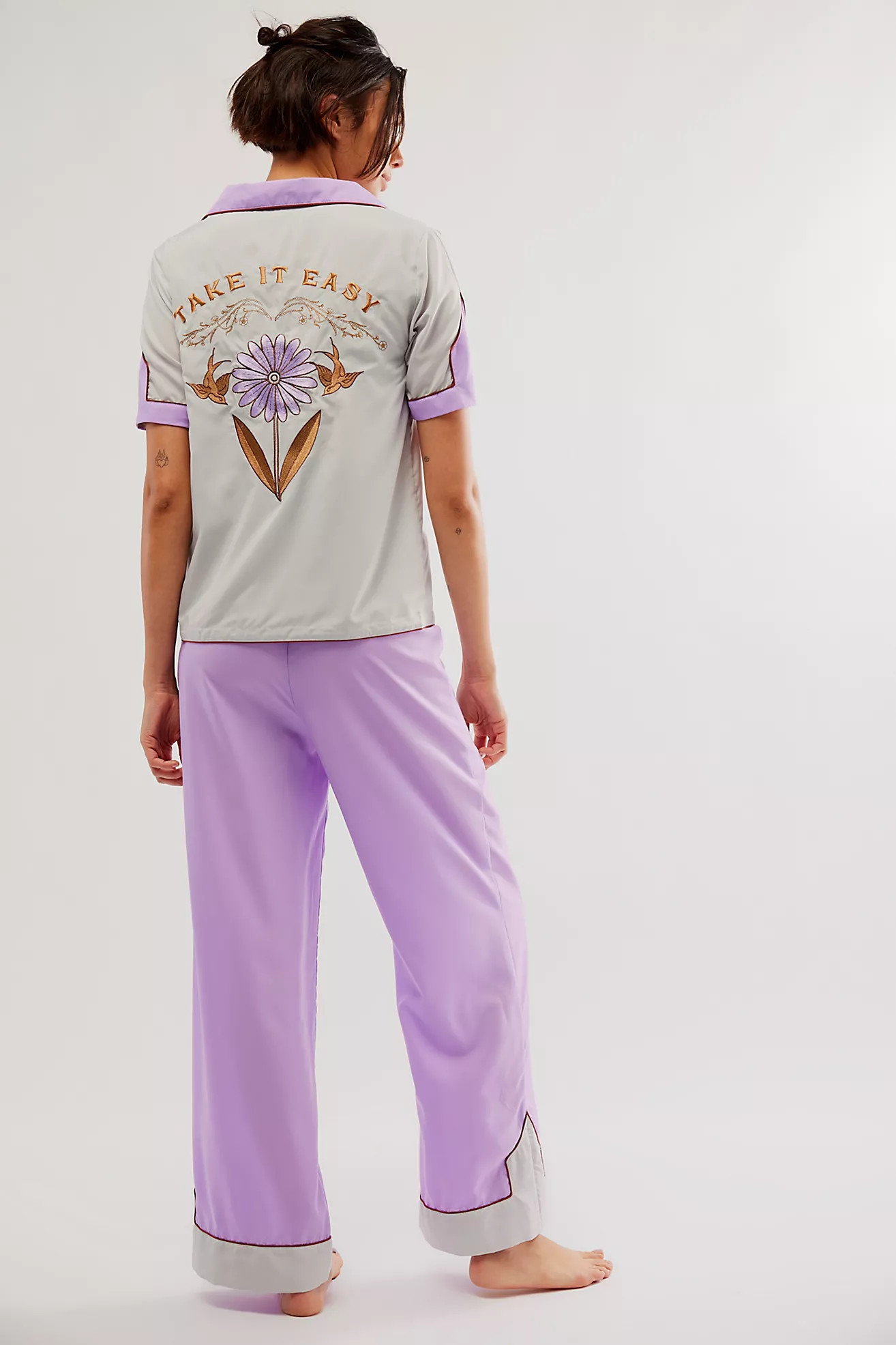 Take It Easy PJ Set | Free People (Global - UK&FR Excluded)