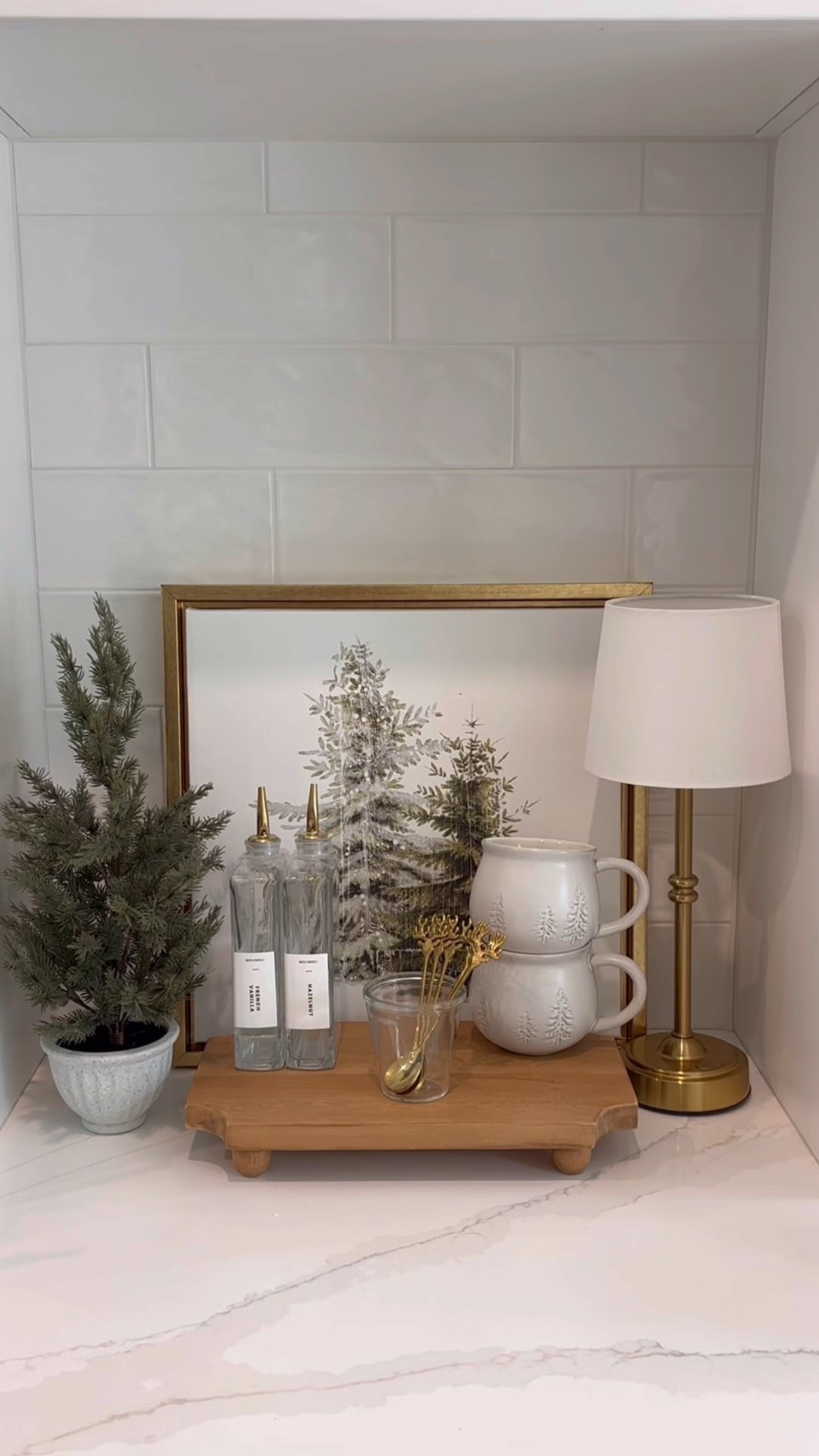 Christmas coffee bar 🤍🌲

#LTKHoliday #LTKFindsUnder50 #LTKHome