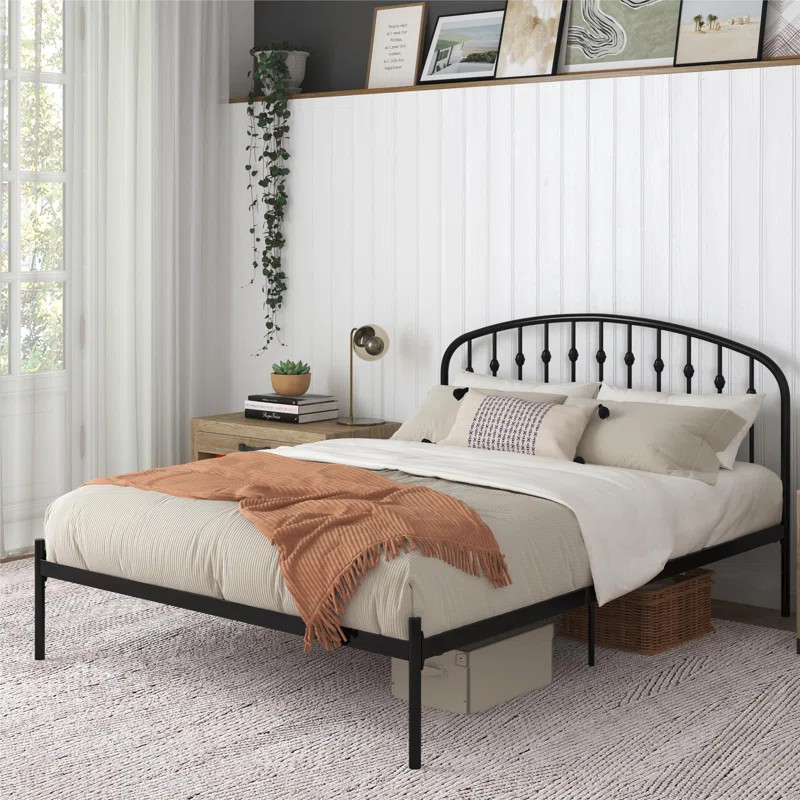 Marianna Metal Platform Bed | Wayfair North America