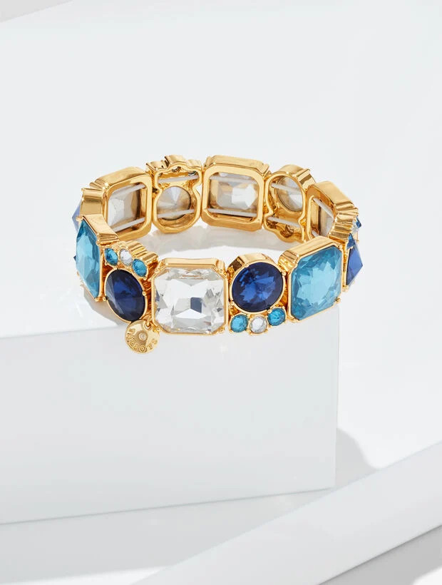 Resplendent Cushion Stretch Bracelet | Talbots