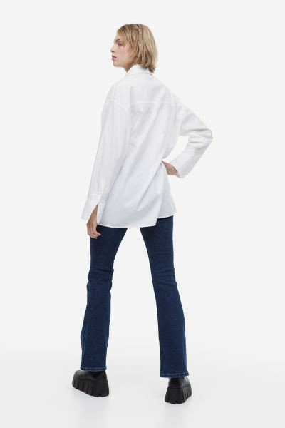 Oversized Poplin Shirt | H&M (US + CA)