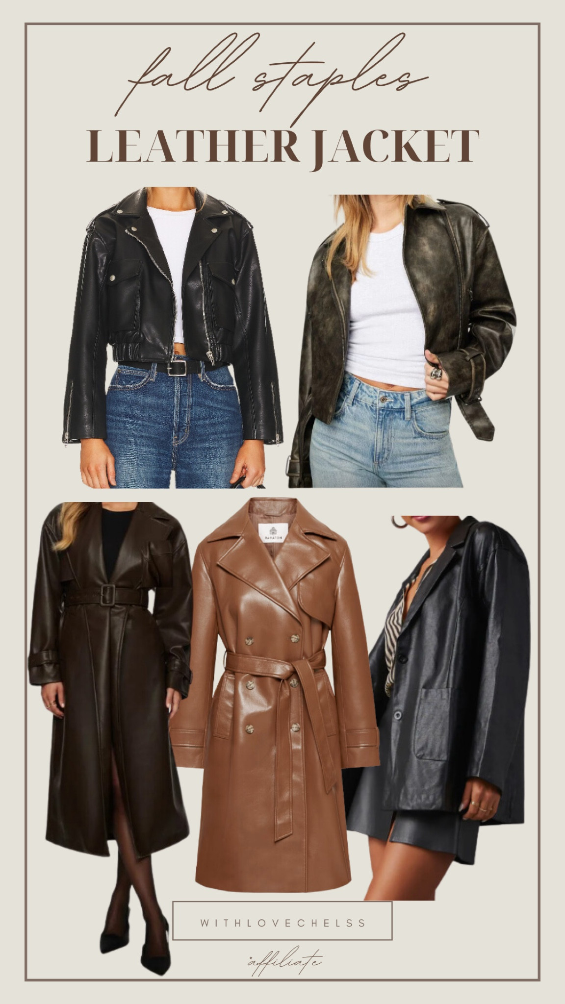 Fall Staples leather jackets!

#LTKcanada #LTKbeauty #LTKautumn