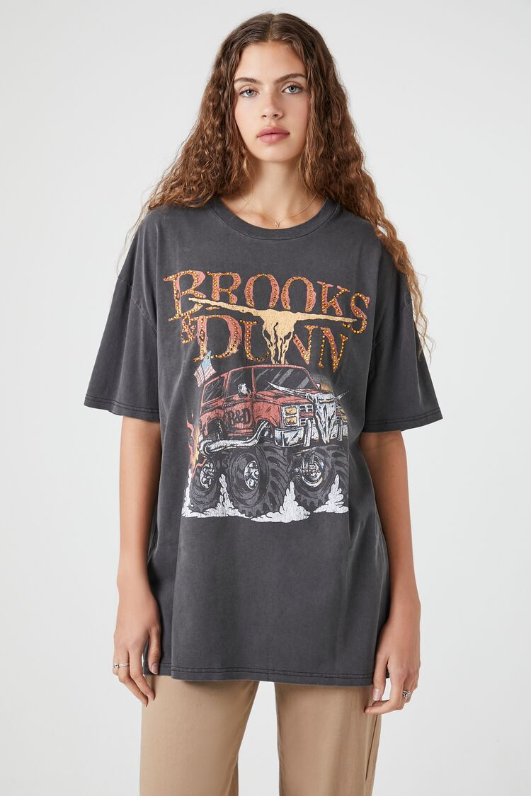 Brooks & Dunn Oversized Graphic Tee | Forever 21 (US)