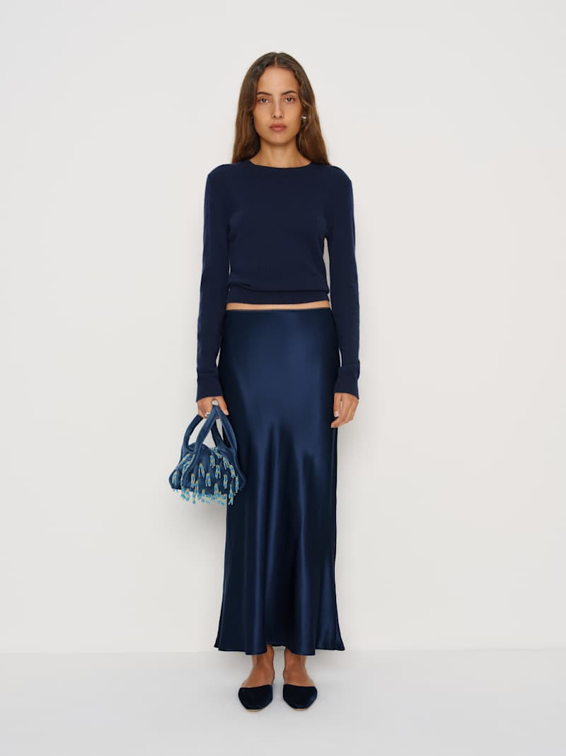 Layla Silk Skirt | Reformation (Global)