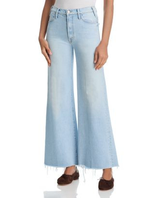 MOTHER The Hustler Roller Skimp Fray Jeans in Bring the Cooler | Bloomingdale's Women | Bloomingdale's (US)