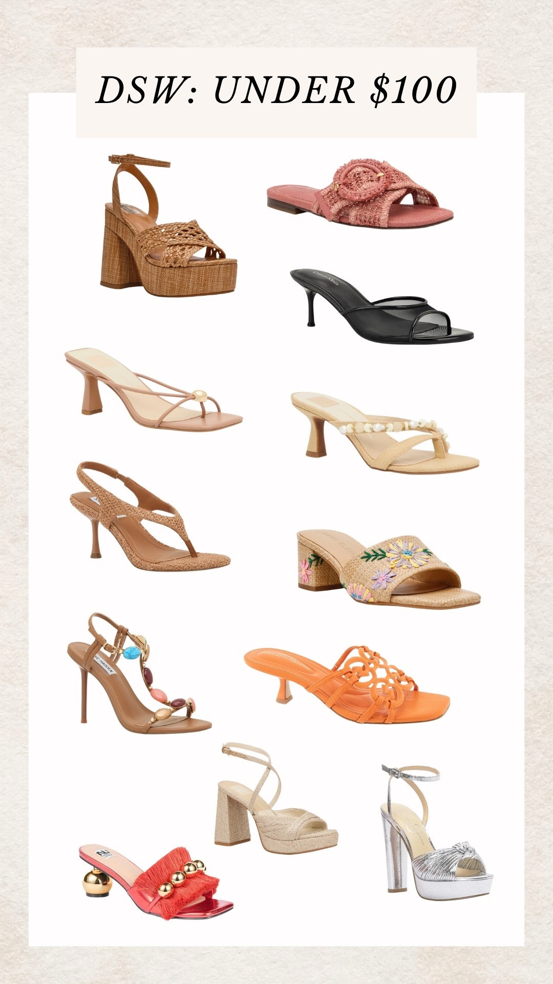 DSW shoe finds under $100!

#LTKootd #LTKgrwm