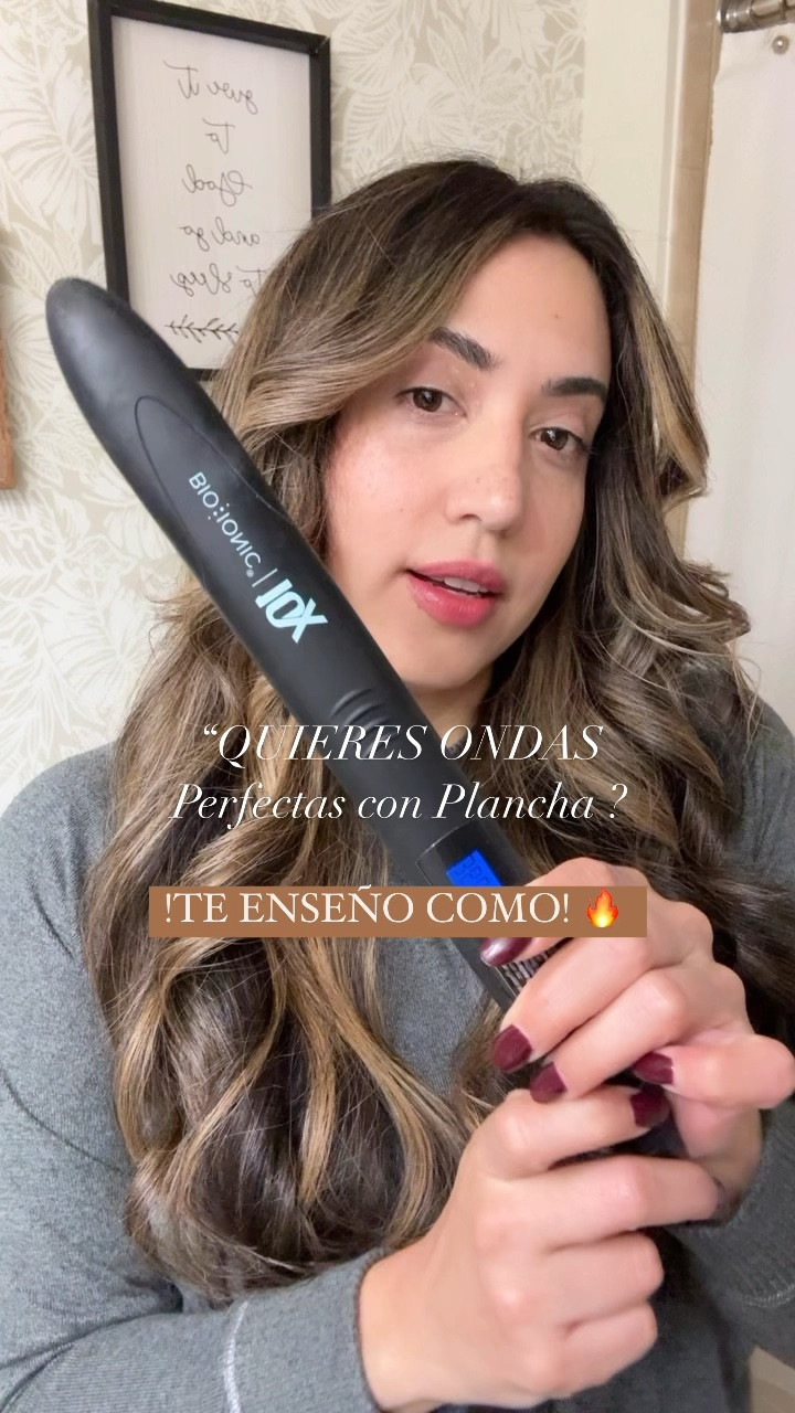 Bio Ionic 10X Styling Iron✨ MY FAVORITE 😍 Hair Straightener with 1" Sonic Vibrating Plates, Flat Iron with Moisturizing Heat Technology, Versatile Hair Straightener and Curler

#LTKNYFW #LTKMostLoved #LTKBeauty