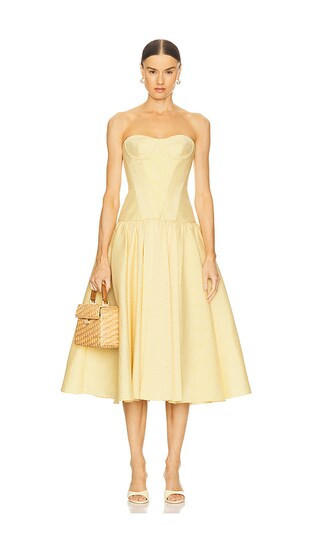 Alexis Summers Dress in Yellow. - size L | Revolve Clothing (Global)