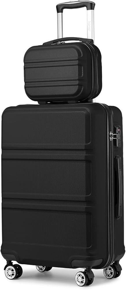 Kono Carry On Luggage Set Lightweight Airline Approved Carry On Suitcase with TSA Lock Spinner Wh... | Amazon (US)