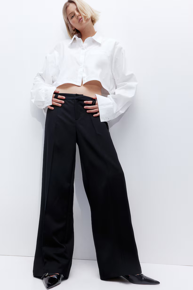 Wide-leg Dress Pants | H&M (US + CA)