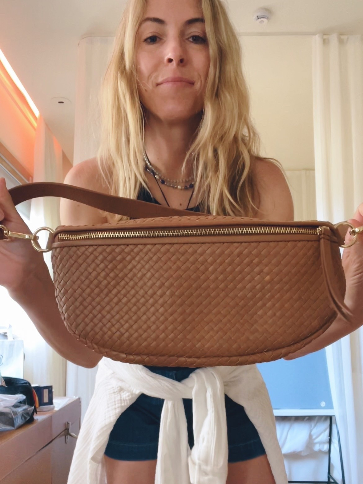 This Quince crossbody is a total win 🙌🏼

Quality, color and convenience are excellent. 

#LTKTravel #LTKItBag #LTKOver40