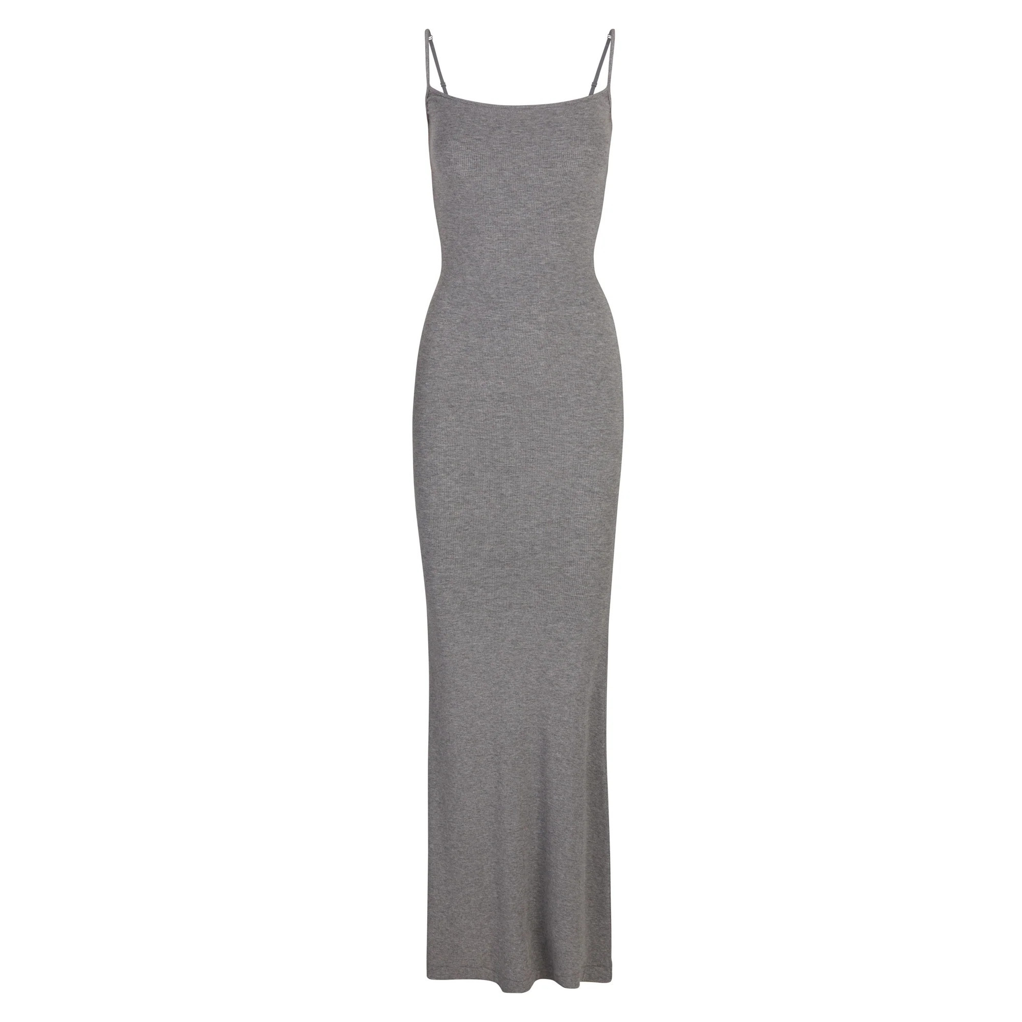 SKIMS Long Slip Dress | Grey | XL | Soft Lounge | SKIMS (US)