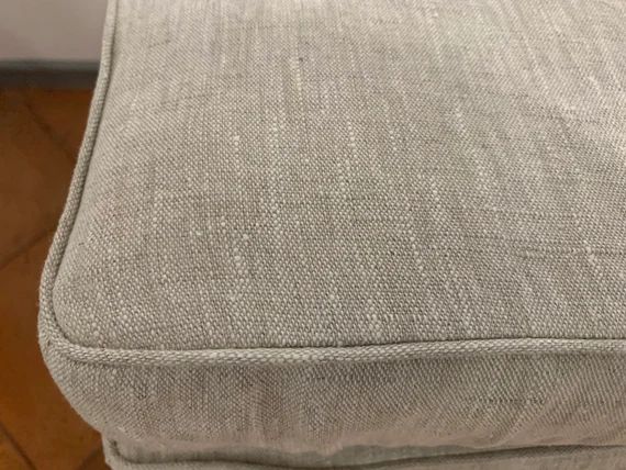 Linen Daybed Slipcover With the Cord Welting  Futon Cover  | Etsy | Etsy (US)