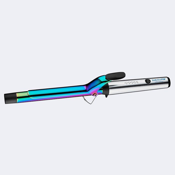 BaBylissPRO® Nano Titanium™ Limited Edition Iridescent 1" Extended Barrel Curling Iron | BaBylissPRO