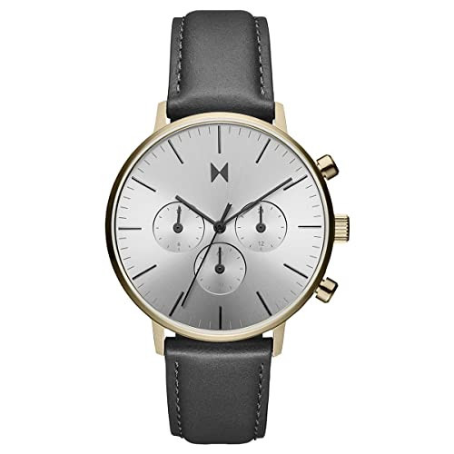 MVMT Legacy Traveler Analog Watch - Dual-Time Men’s Wristwatch - Premium Minimalist Watch for Men - Slim, Automatic Japanese Quartz - Lightweight Men’s Work Watch with Interchangeable Bands - 42mm | Amazon (US)